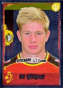 Sticker Kevin De Bruyne - Belgian Red Devils 2014 - Panini