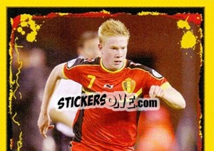 Sticker Kevin De Bruyne - Belgian Red Devils 2014 n. 96 - Panini