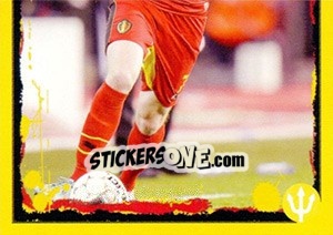 Sticker Kevin De Bruyne - Belgian Red Devils 2014 n. 97 - Panini