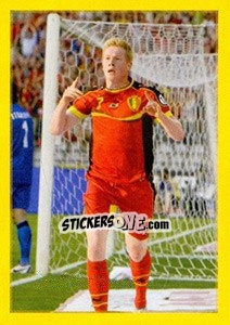 Sticker Kevin De Bruyne - Belgian Red Devils 2014 n. 98 - Panini