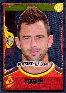 Sticker Steven Defour - Belgian Red Devils 2014 - Panini