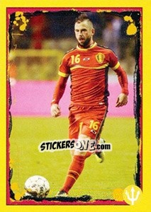 Sticker Steven Defour - Belgian Red Devils 2014 n. 100 - Panini