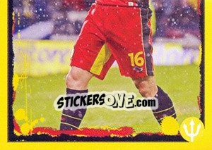 Sticker Steven Defour - Belgian Red Devils 2014 - Panini