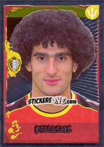 Sticker Marouane Fellaini - Belgian Red Devils 2014 n. 109 - Panini