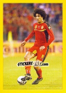 Sticker Marouane Fellaini - Belgian Red Devils 2014 n. 113 - Panini
