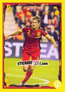 Figurina Guillaume Gillet - Belgian Red Devils 2014 - Panini