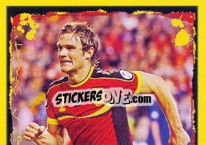 Sticker Guillaume Gillet - Belgian Red Devils 2014 - Panini