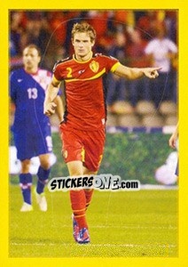 Sticker Guillaume Gillet - Belgian Red Devils 2014 - Panini