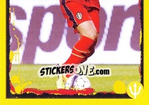 Sticker Eden Hazard - Belgian Red Devils 2014 n. 122 - Panini