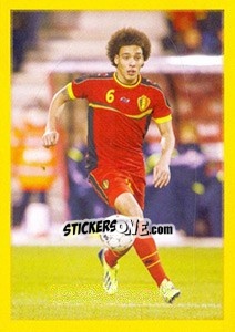 Sticker Axel Witsel - Belgian Red Devils 2014 n. 128 - Panini