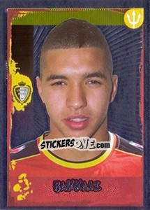 Cromo Zakaria Bakkali - Belgian Red Devils 2014 - Panini