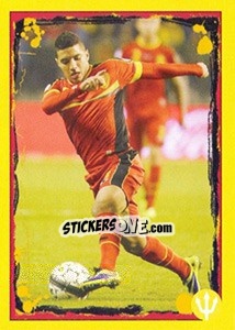 Sticker Zakaria Bakkali - Belgian Red Devils 2014 - Panini