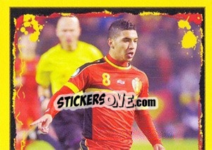 Sticker Zakaria Bakkali - Belgian Red Devils 2014 - Panini