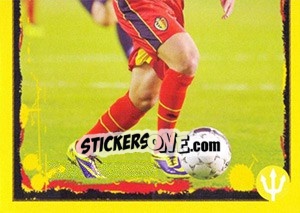 Sticker Zakaria Bakkali - Belgian Red Devils 2014 - Panini