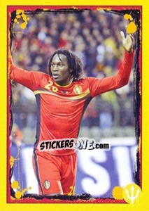 Sticker Romelu Lukaku - Belgian Red Devils 2014 n. 140 - Panini