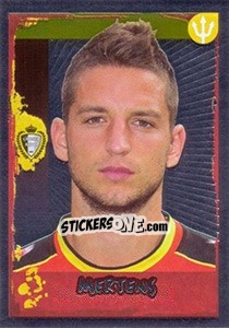 Figurina Dries Mertens - Belgian Red Devils 2014 - Panini