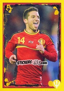 Sticker Dries Mertens - Belgian Red Devils 2014 n. 145 - Panini