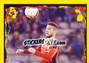 Cromo Dries Mertens - Belgian Red Devils 2014 - Panini