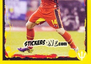 Sticker Dries Mertens - Belgian Red Devils 2014 - Panini