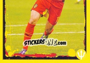 Sticker Kevin Mirallas - Belgian Red Devils 2014 - Panini