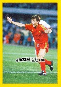 Sticker 1990 Marc Degryse - Belgian Red Devils 2014 - Panini