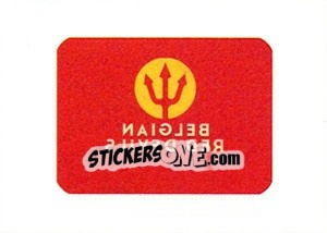 Sticker Belgian Red Devils (Horizontal) - Belgian Red Devils 2014 n. T2 - Panini