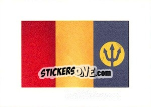 Sticker Flag - Belgian Red Devils 2014 n. T5 - Panini
