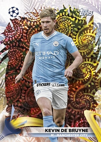 Sticker Kevin De Bruyne - Carnaval Edition UEFA Club Competitions 2023-2024
 n. 38 - Topps