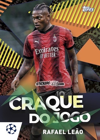 Sticker Rafael Leao - Carnaval Edition UEFA Club Competitions 2023-2024
 n. CJ-9 - Topps