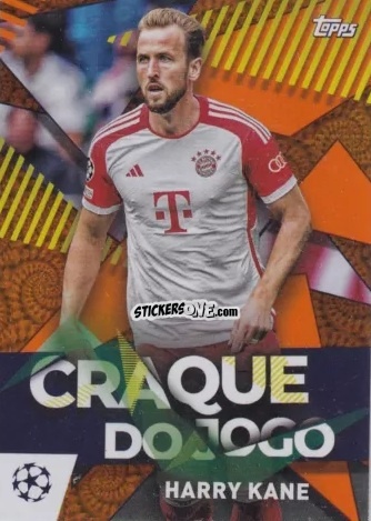 Sticker Harry Kane - Carnaval Edition UEFA Club Competitions 2023-2024
 n. CJ-8 - Topps