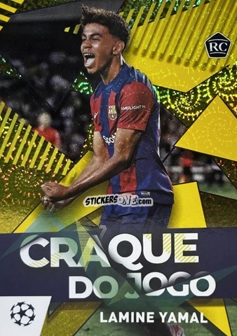 Sticker Lamine Yamal - Carnaval Edition UEFA Club Competitions 2023-2024
 n. CJ-4 - Topps