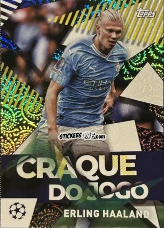 Sticker Erling Haaland - Carnaval Edition UEFA Club Competitions 2023-2024
 n. CJ-6 - Topps