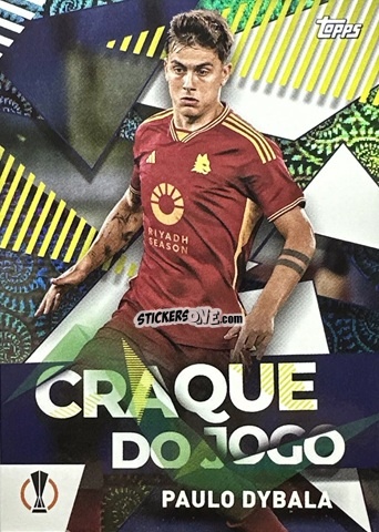 Sticker Paulo Dybala - Carnaval Edition UEFA Club Competitions 2023-2024
 n. CJ-2 - Topps