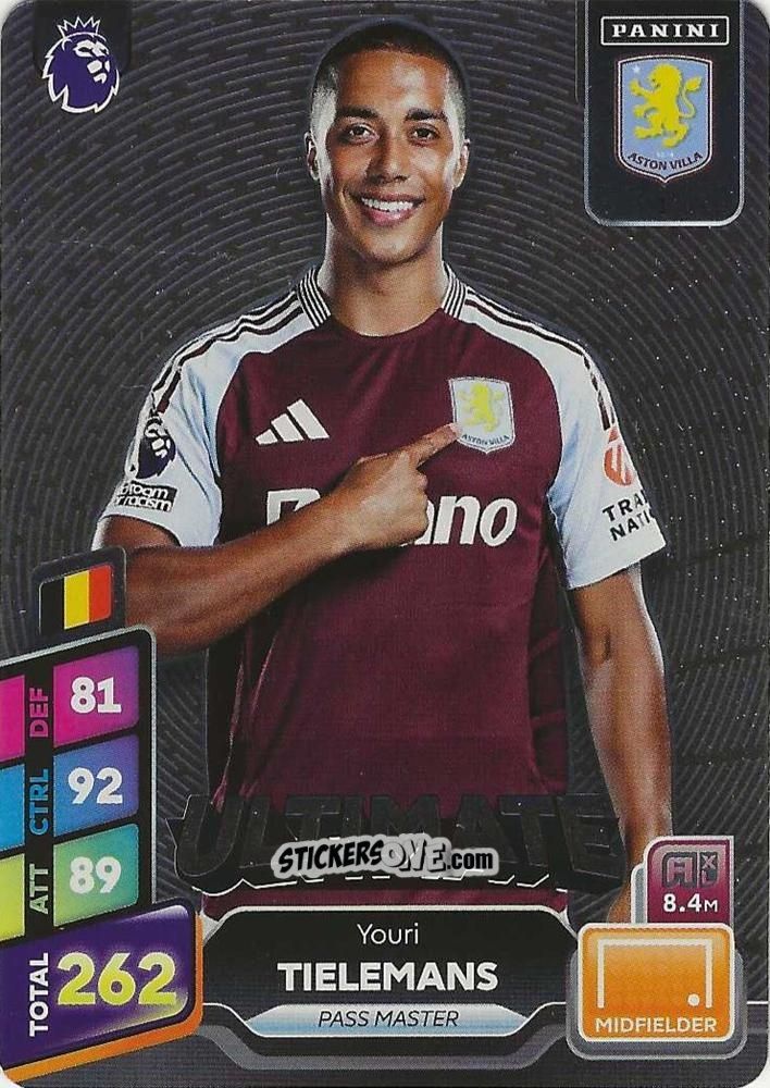 Cromo Youri Tielemans - English Premier League 2024-2025. Adrenalyn XL Plus
 n. 1 - Panini