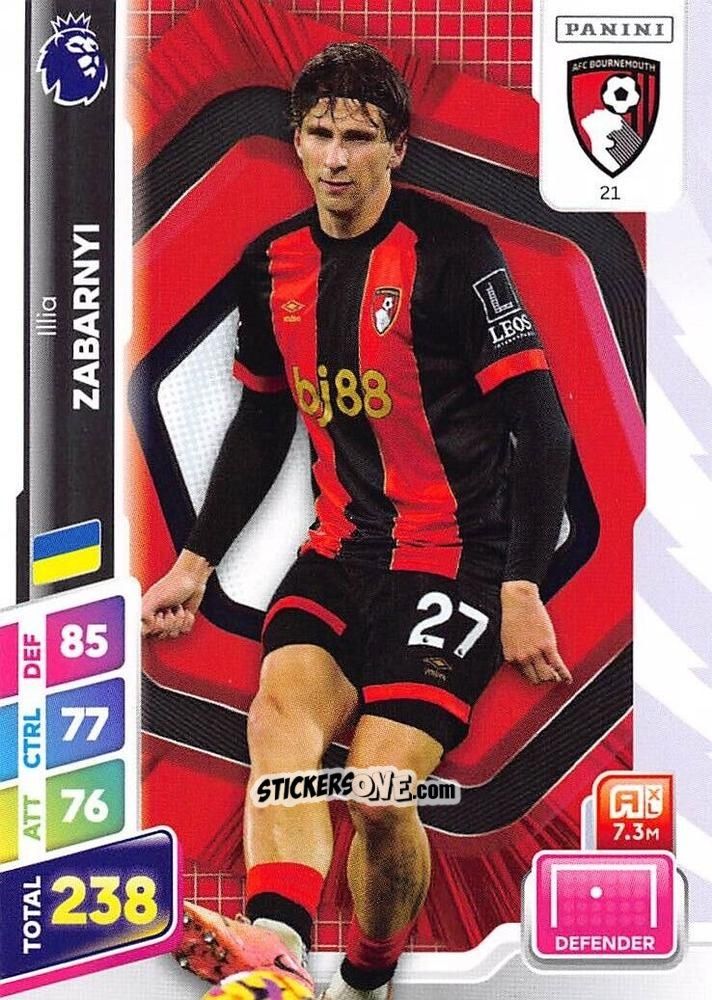 Sticker Illja Zabarnyj - English Premier League 2024-2025. Adrenalyn XL Plus
 n. 21 - Panini