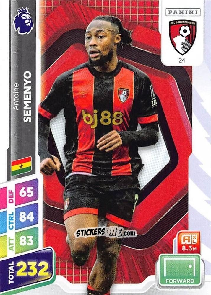 Sticker Antoine Semenyo - English Premier League 2024-2025. Adrenalyn XL Plus
 n. 24 - Panini