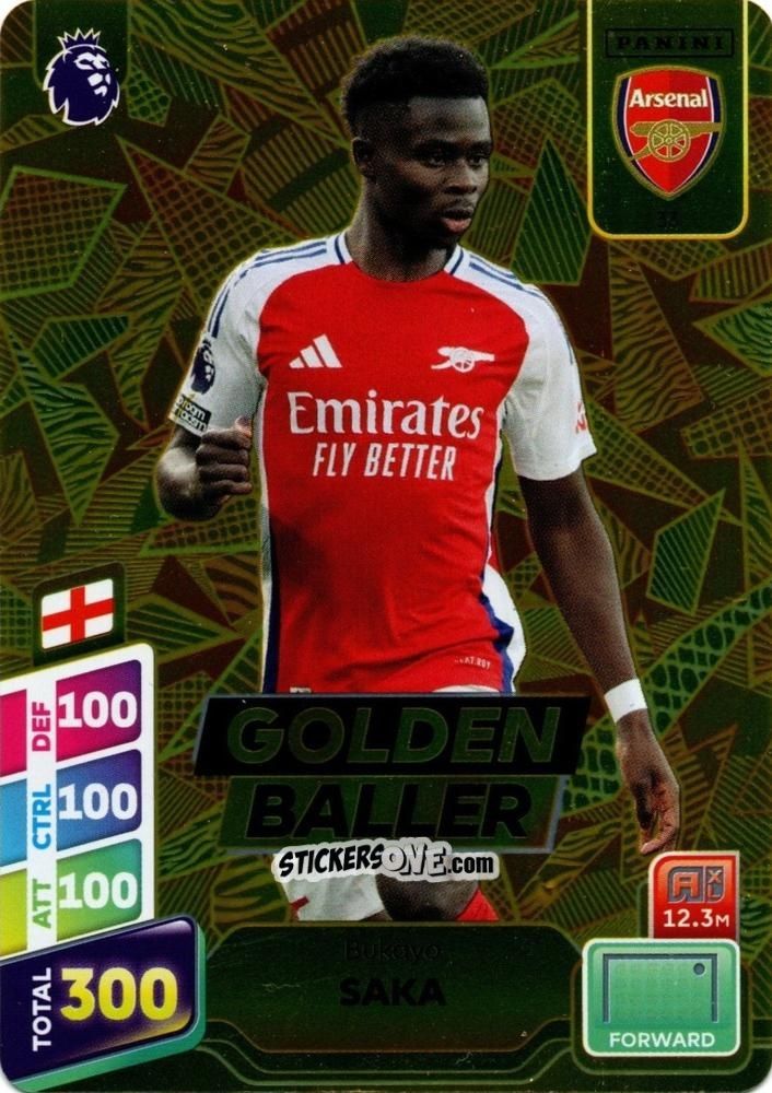 Sticker Bukayo Saka - English Premier League 2024-2025. Adrenalyn XL Plus
 n. 33 - Panini