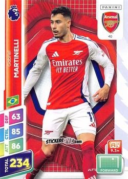 Sticker Gabriel Martinelli - English Premier League 2024-2025. Adrenalyn XL Plus
 n. 40 - Panini