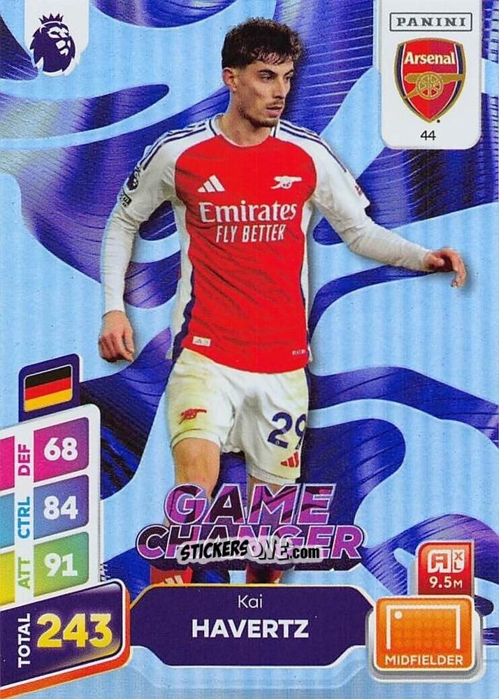 Cromo Kai Havertz - English Premier League 2024-2025. Adrenalyn XL Plus
 n. 44 - Panini