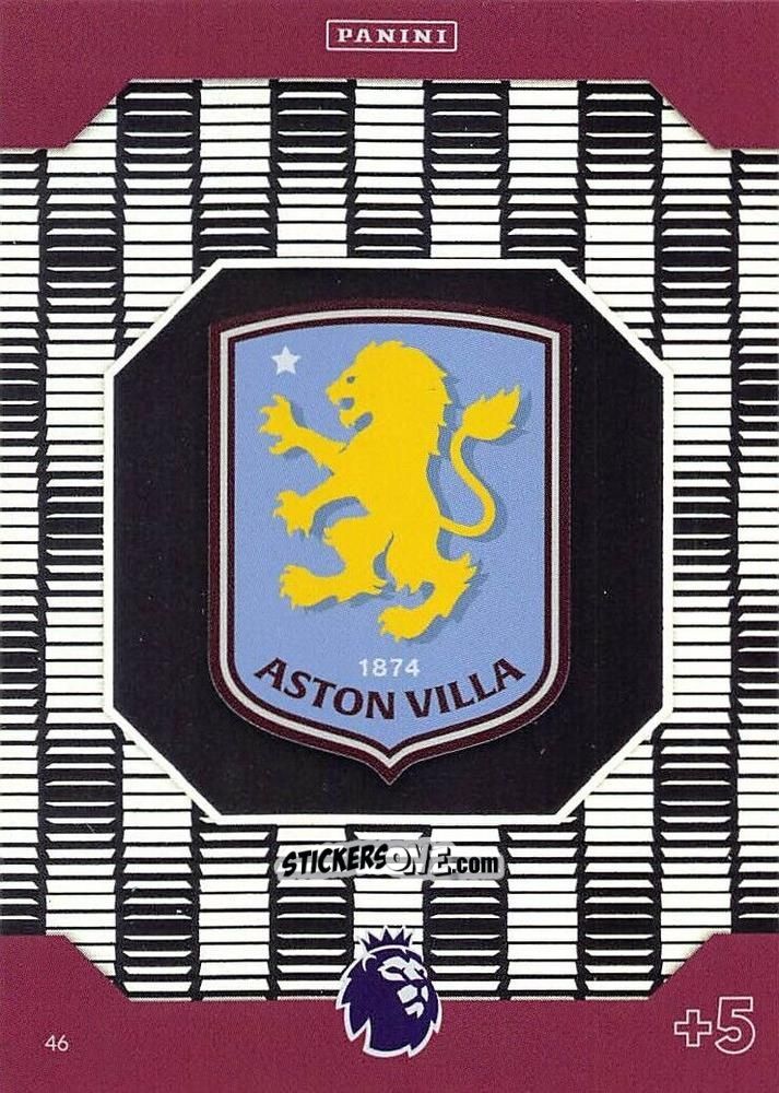 Sticker Club Crest - English Premier League 2024-2025. Adrenalyn XL Plus
 n. 46 - Panini