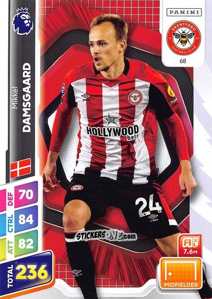 Sticker Mikkel Damsgaard - English Premier League 2024-2025. Adrenalyn XL Plus
 n. 68 - Panini