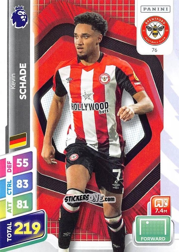 Sticker Kevin Schade - English Premier League 2024-2025. Adrenalyn XL Plus
 n. 76 - Panini