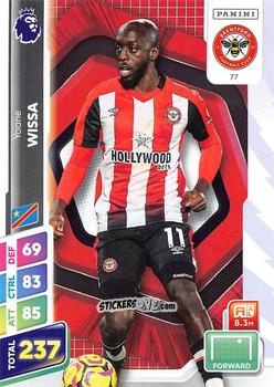 Sticker Yoane Wissa - English Premier League 2024-2025. Adrenalyn XL Plus
 n. 77 - Panini