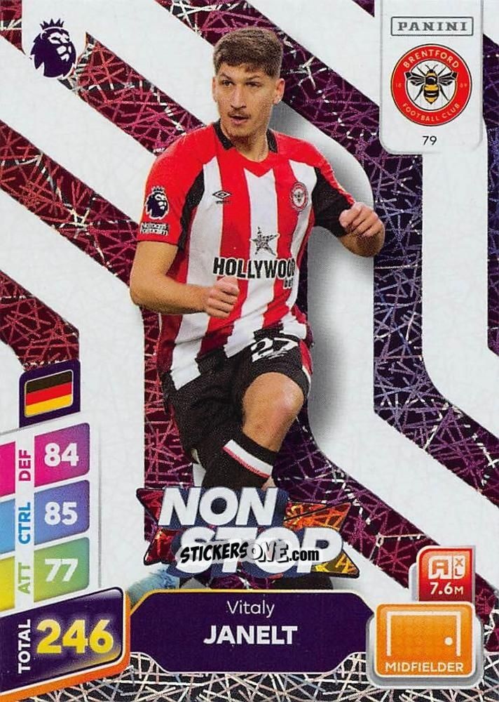 Sticker Vitaly Janelt - English Premier League 2024-2025. Adrenalyn XL Plus
 n. 79 - Panini