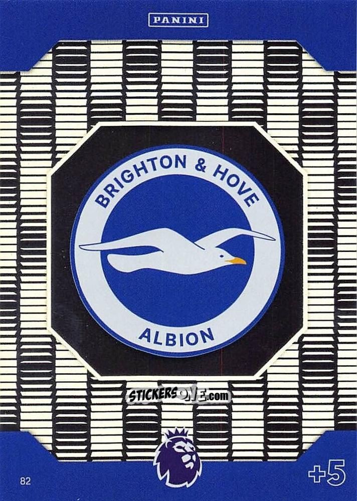 Sticker Club Crest - English Premier League 2024-2025. Adrenalyn XL Plus
 n. 82 - Panini