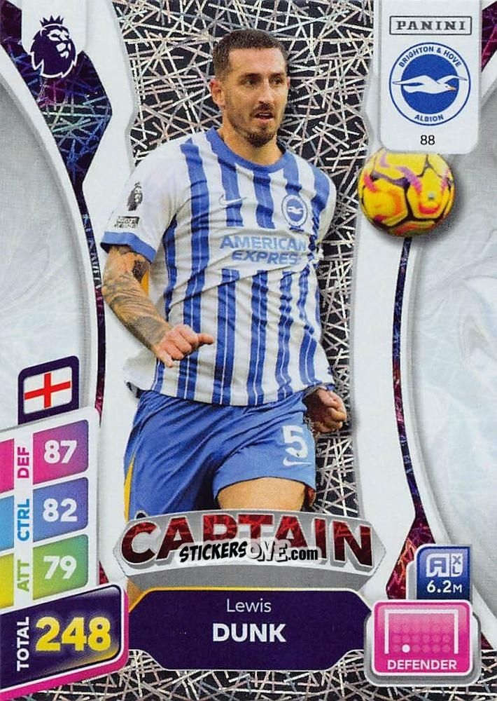 Sticker Lewis Dunk - English Premier League 2024-2025. Adrenalyn XL Plus
 n. 88 - Panini