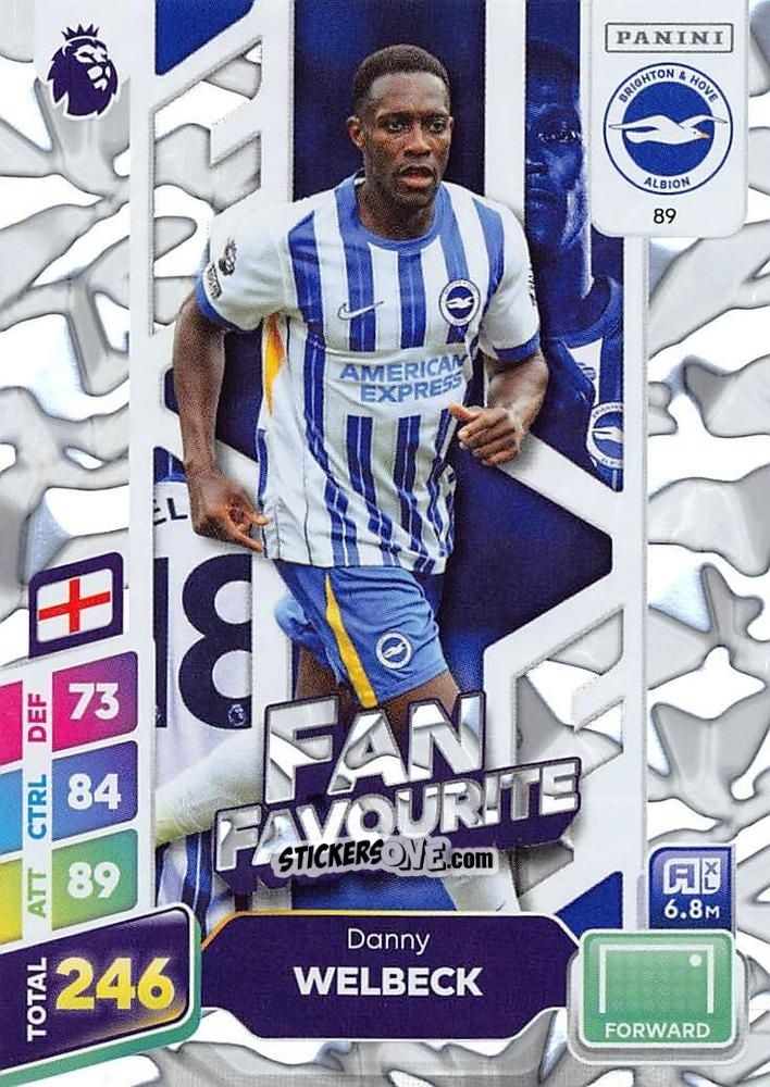 Sticker Danny Welbeck - English Premier League 2024-2025. Adrenalyn XL Plus
 n. 89 - Panini