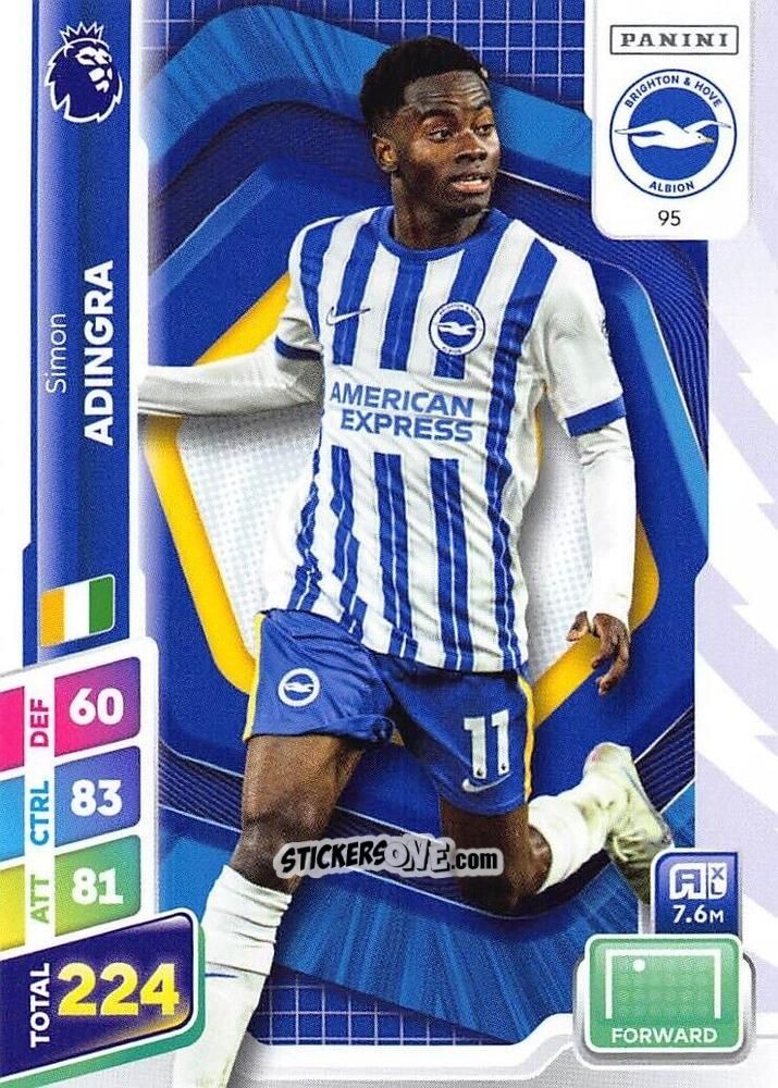 Sticker Simon Adingra - English Premier League 2024-2025. Adrenalyn XL Plus
 n. 95 - Panini
