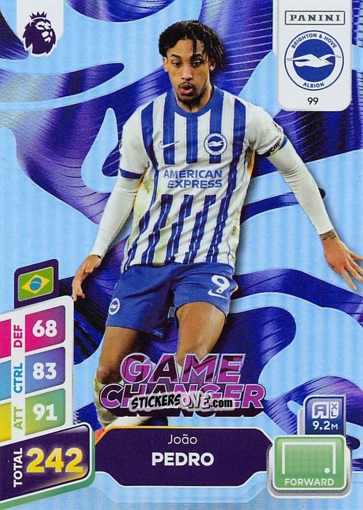 Sticker João Pedro - English Premier League 2024-2025. Adrenalyn XL Plus
 n. 99 - Panini