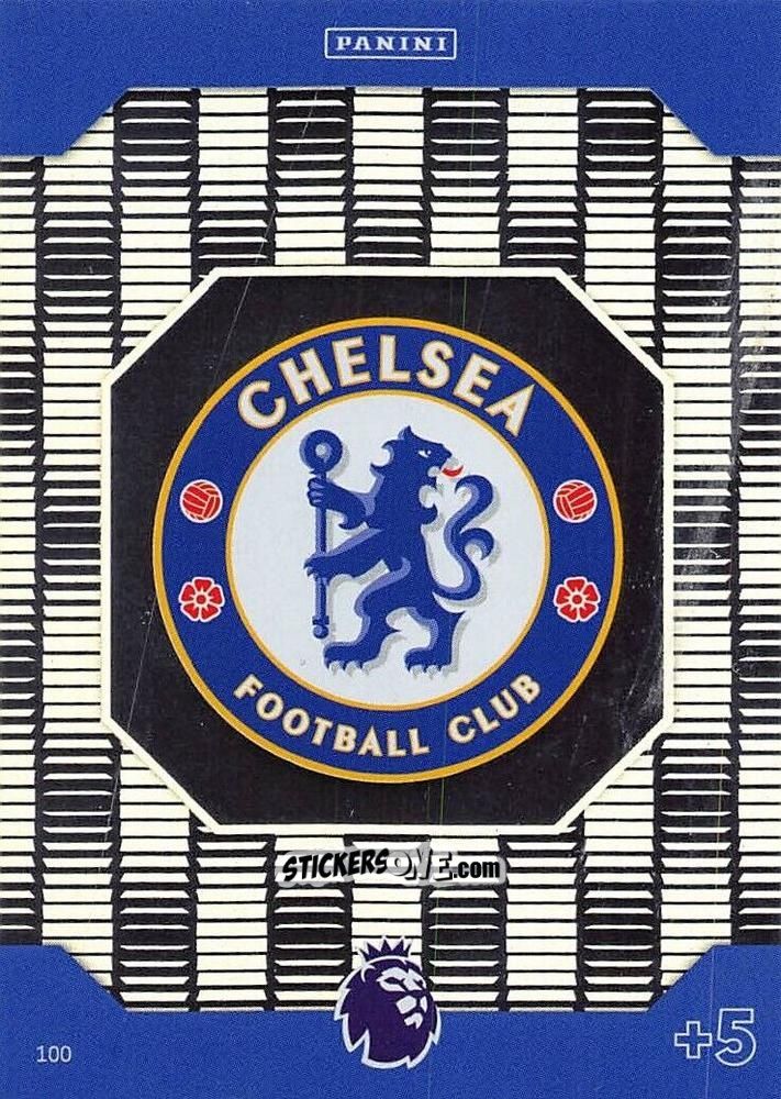 Sticker Club Crest - English Premier League 2024-2025. Adrenalyn XL Plus
 n. 100 - Panini